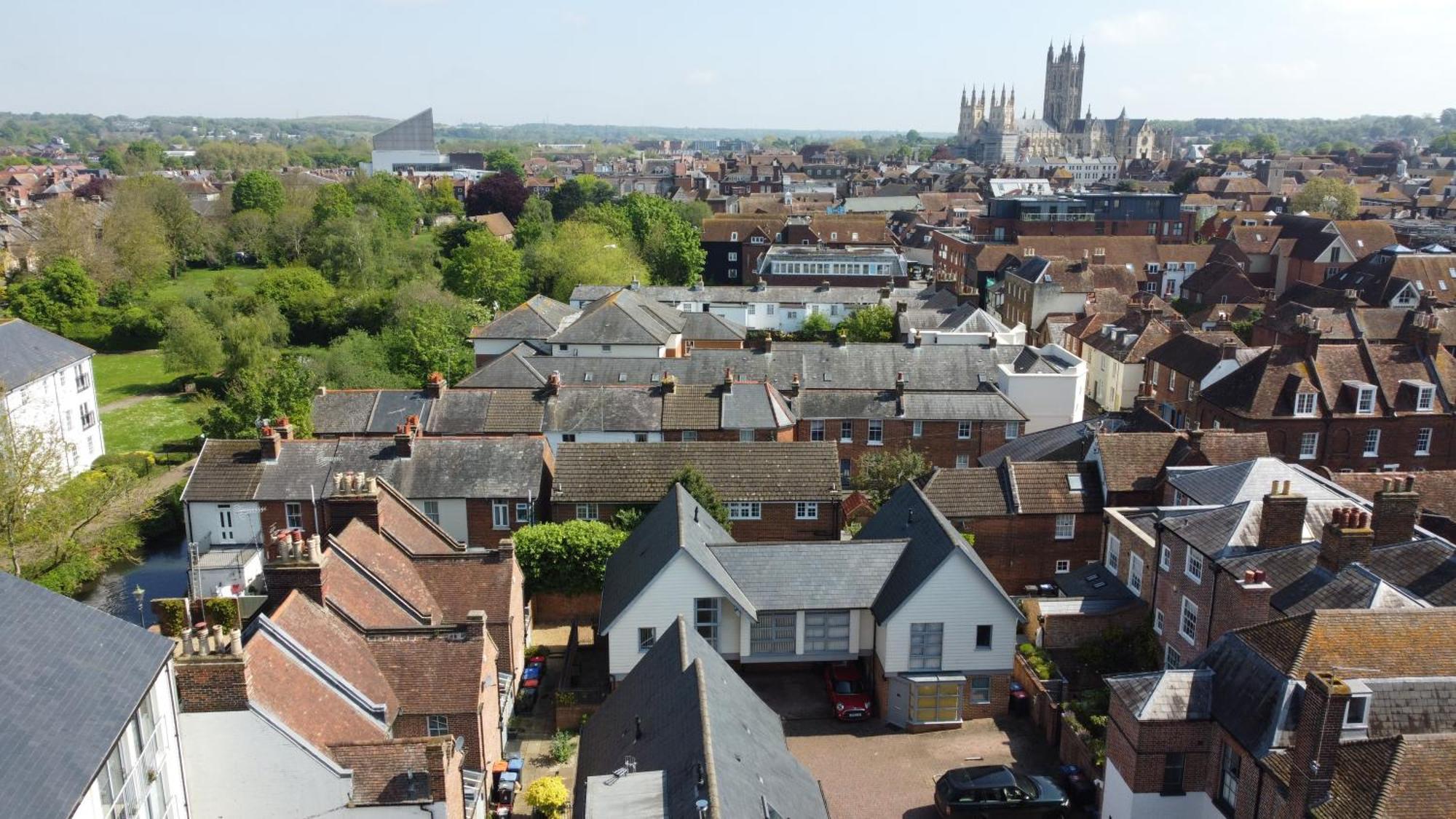 Modern City Centre House With Free Parking Canterbury Luaran gambar